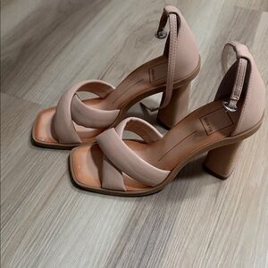 Dolce Vita Blush Block Heel Sandals